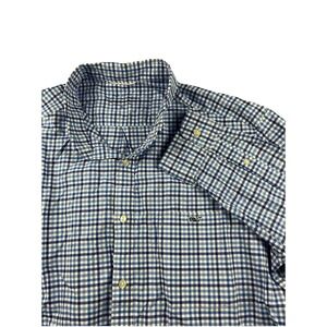 Vineyard Vines Shirt Mens XL Plaid On-The-Go Performance Stretch Button Down